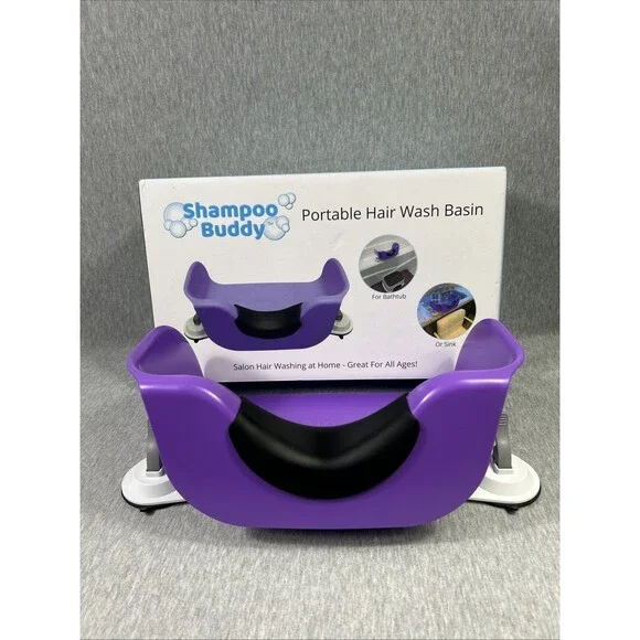 Shampoo Buddy Portable Hair Wash Basin for Children, Toddlers, Kids, Teens - Picture 12 of 16